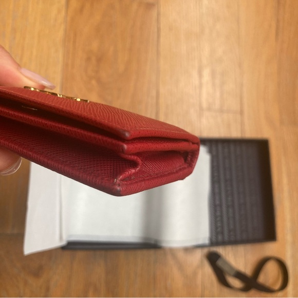 Prada Saffiano Leather Card Holder - Picture 11 of 11